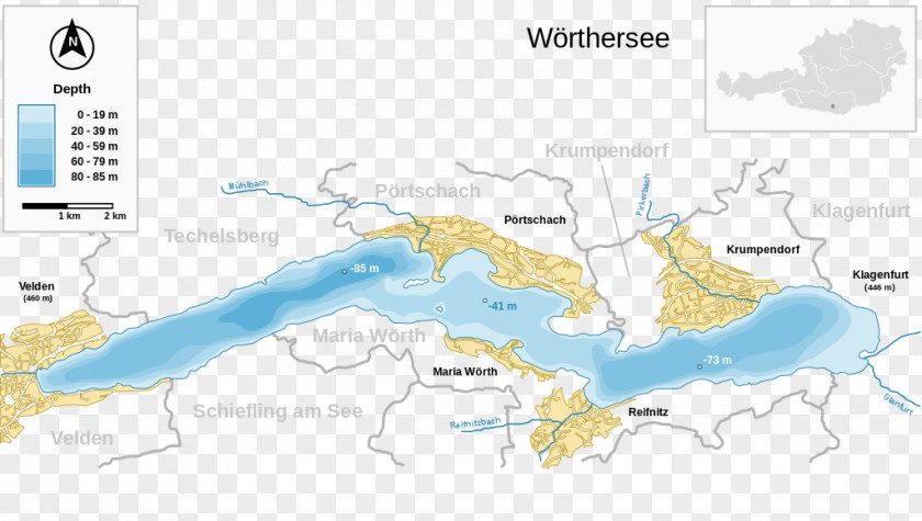 Lake Pörtschach Am Wörthersee Krumpendorf Velden Klagenfurt PNG