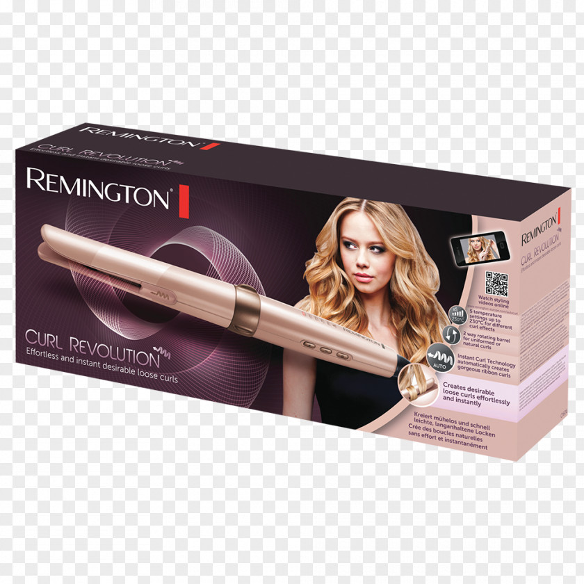 European Architecture Hair Iron Roller Remington CI606 Curl Revolution 52 Dryers Styling Tools PNG