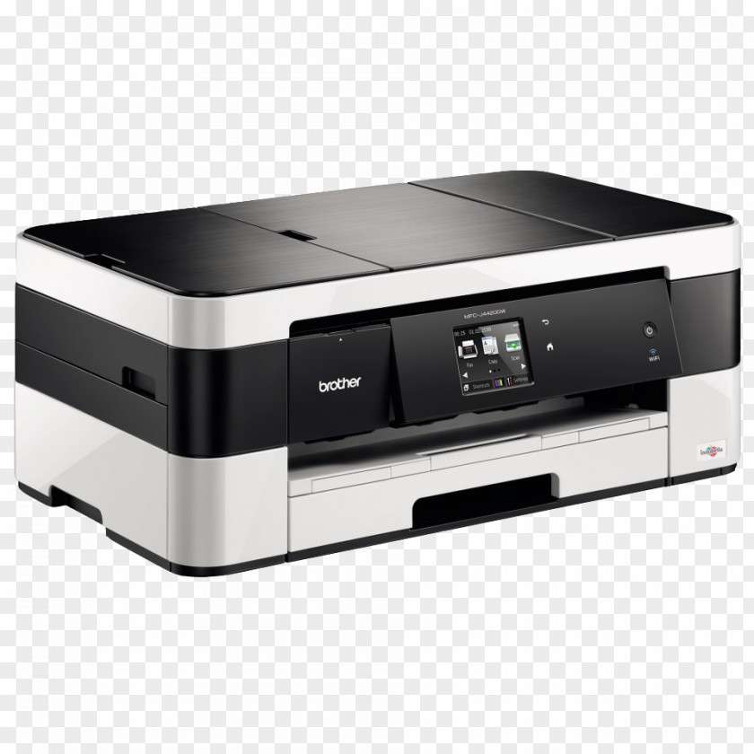 Green Inkjet Multi-function Printer Brother Industries Printing PNG