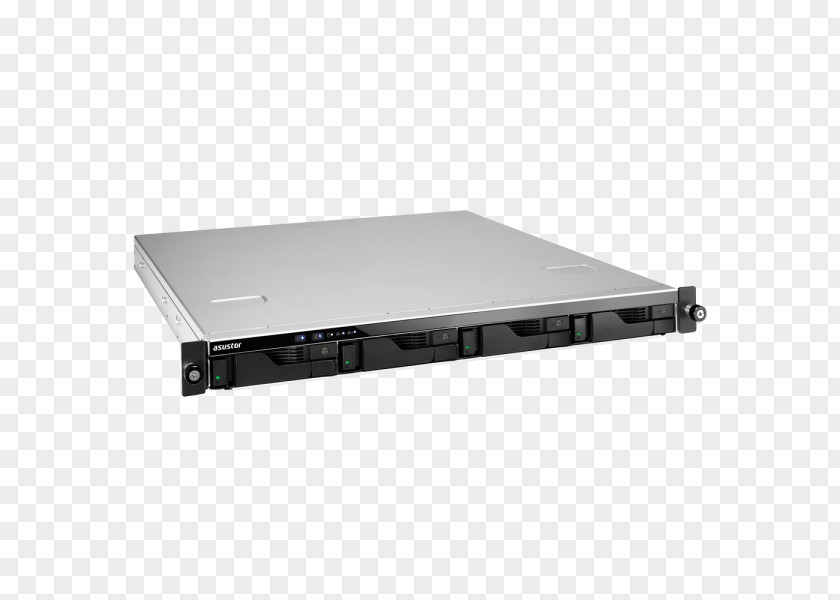 Host Power Supply Network Storage Systems ASUSTOR Inc. Data Hard Drives AS6204R NAS PNG