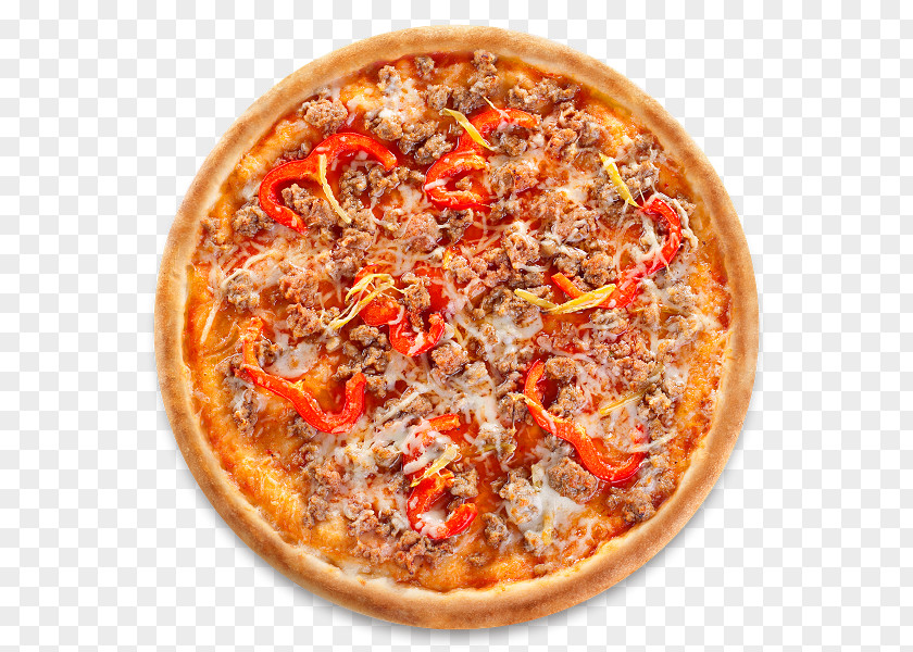 Pizza New York-style Ham Italian Cuisine Cheese PNG