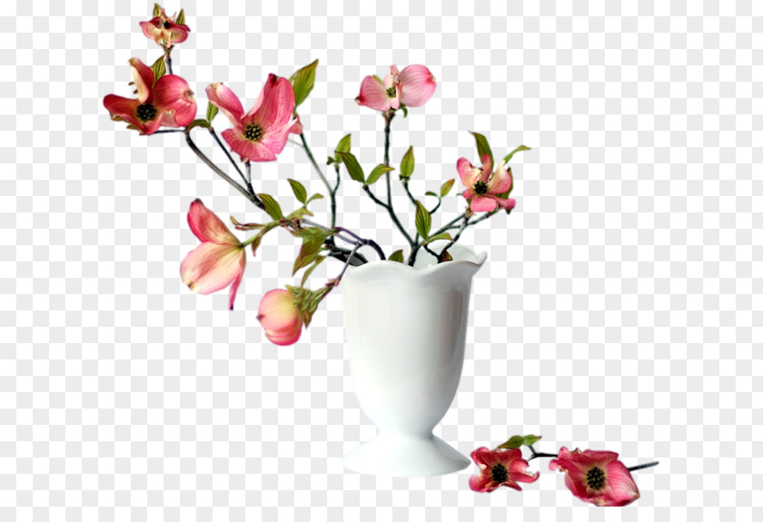 Vase Floral Design Cut Flowers PNG