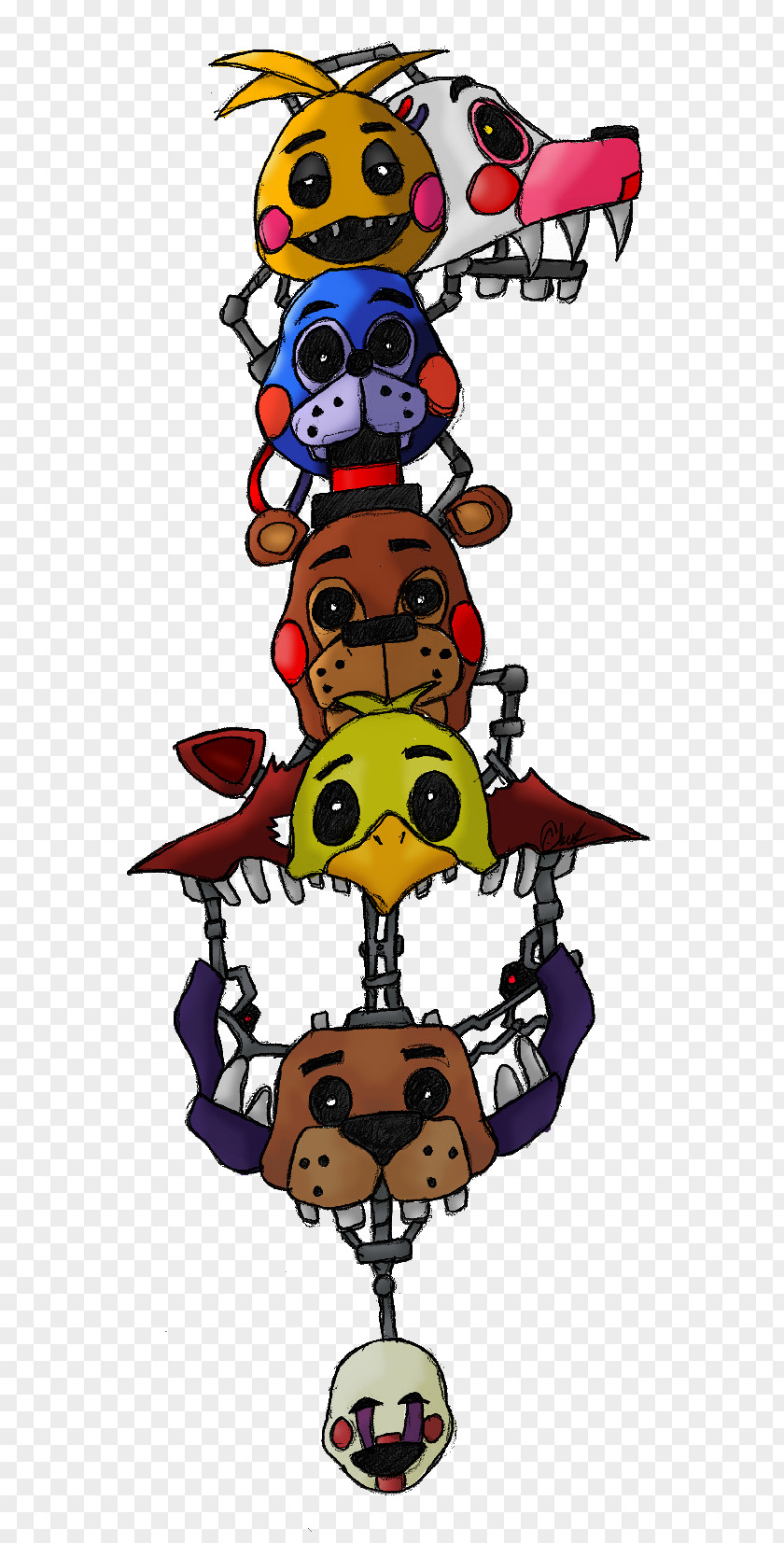 Five Nights At Freddy's Poster Clip Art Illustration Product Fiction Character PNG