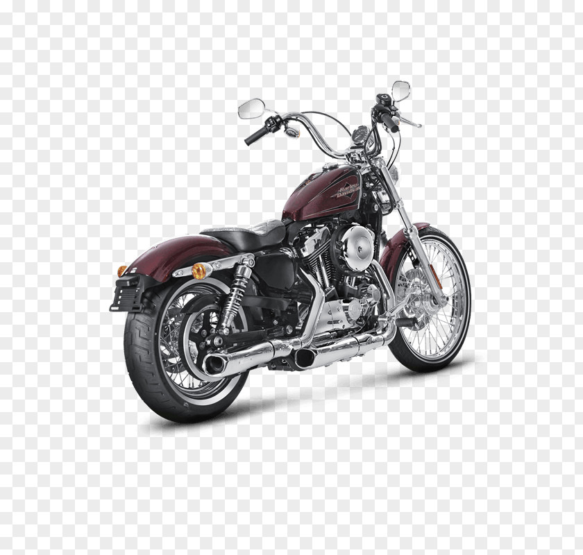Motorcycle Exhaust System Cruiser Harley-Davidson Sportster Akrapovič PNG