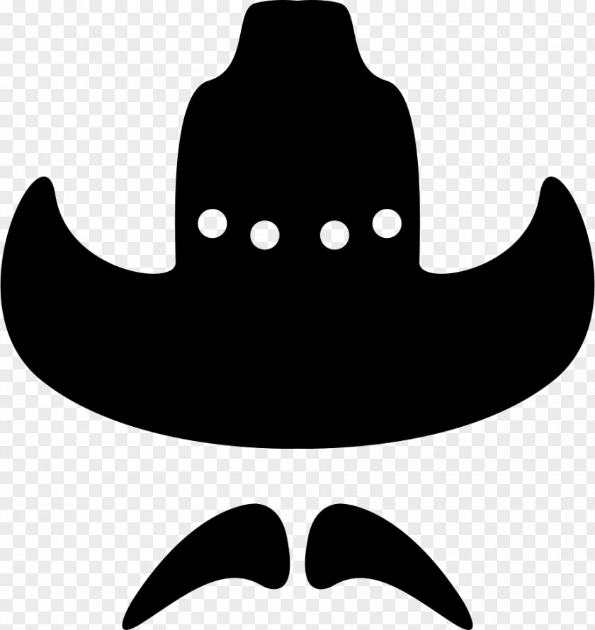 Mustach Cowboy Silhouette Facial Hair Clip Art PNG