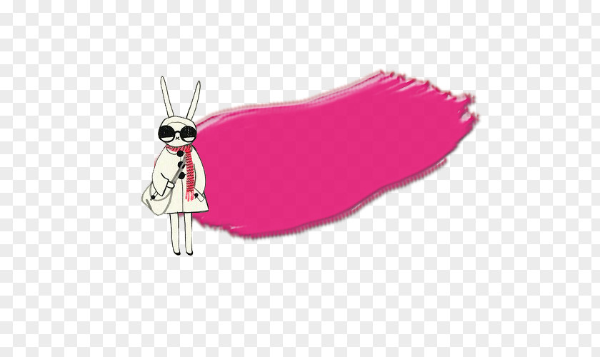 Nana 10 Pink M Rabbit Animated Cartoon PNG