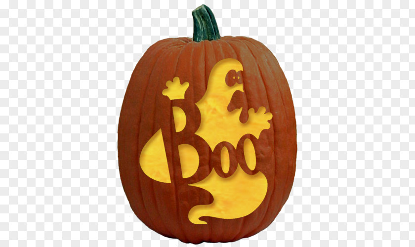 Pumpkin Jack-o'-lantern Carving Stencil Pattern PNG