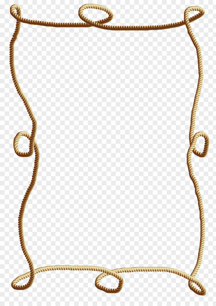 Rope Picture Frames Chain Kajakas Kindergarten PNG