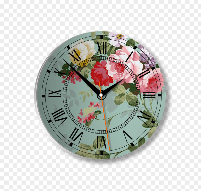 Clock Painting Living Room Art Drawing PNG