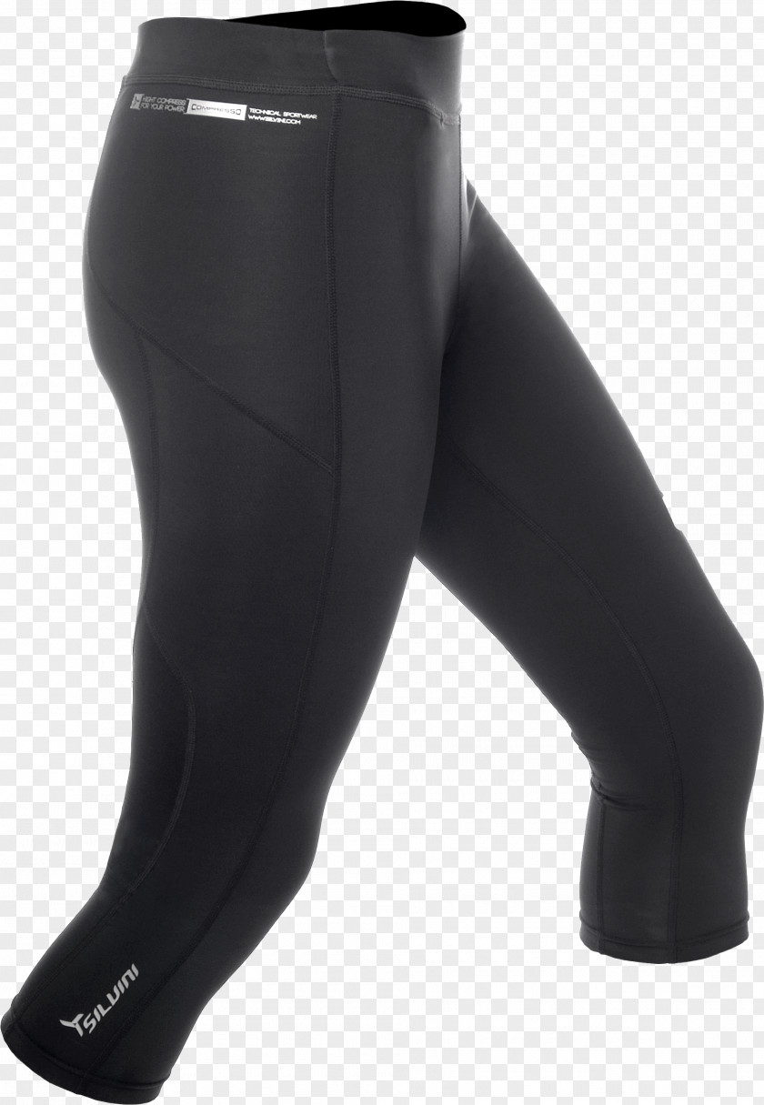 Compression Leggings Knee Pants PNG