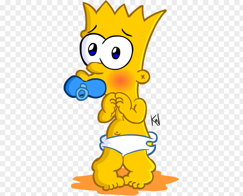 Baby Bart Simpson Maggie Homer Lisa Marge PNG
