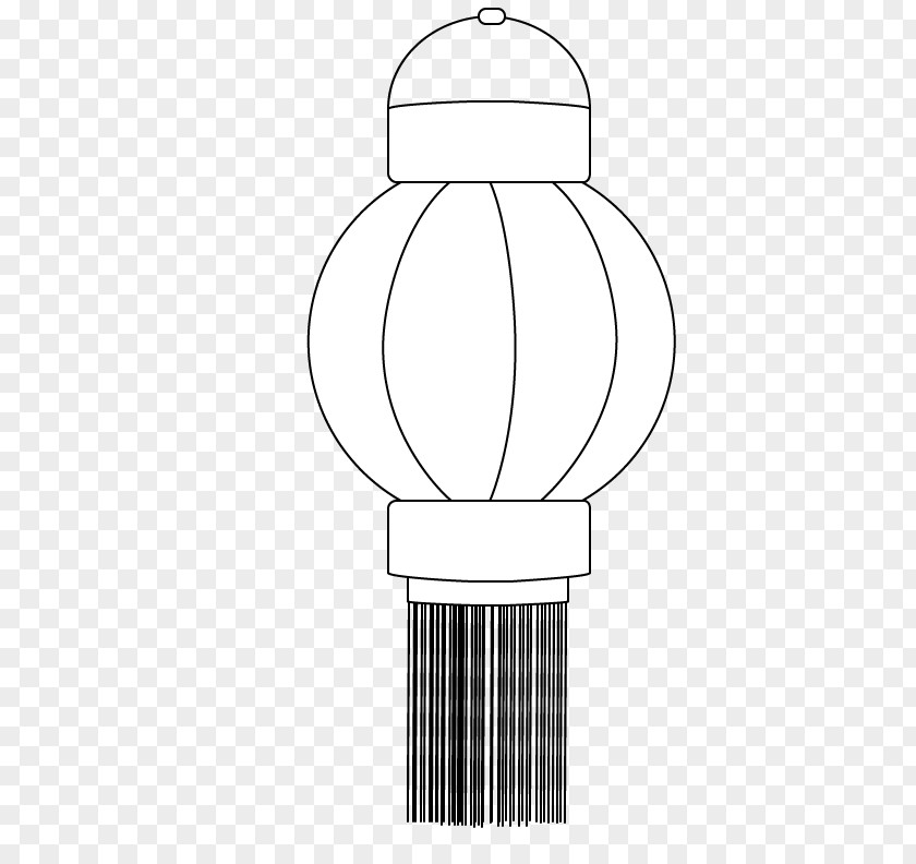 Chinese New Year Lantern Line Angle PNG