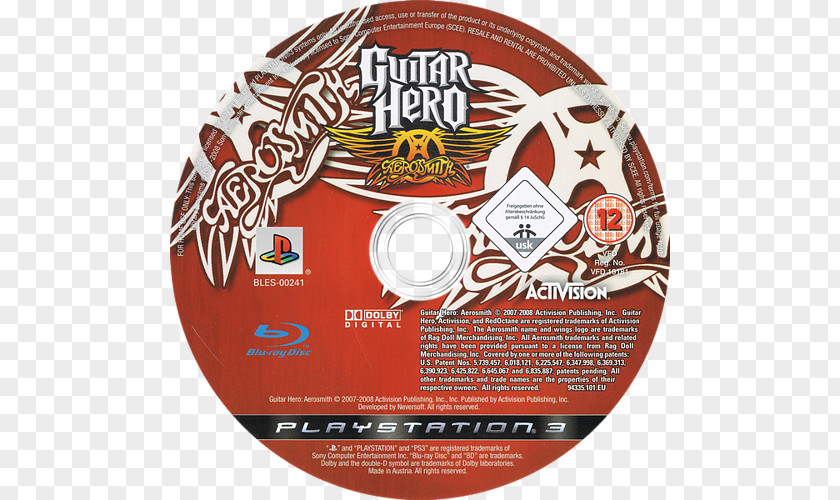 Guitar Hero Hero: Aerosmith World Tour III: Legends Of Rock PlayStation 2 Smash Hits PNG