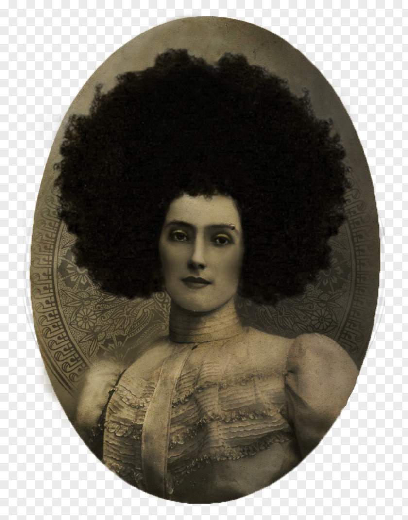 Mistress Portrait Afro PNG