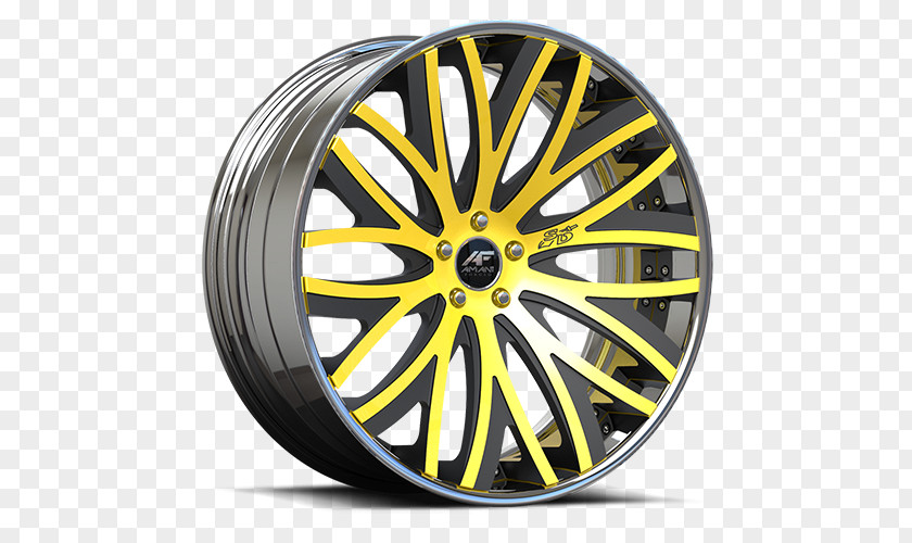 Car Alloy Wheel Spoke Blue PNG