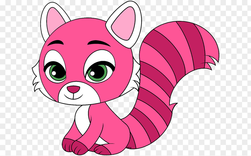 Cat Whiskers Red Panda Giant Pet PNG
