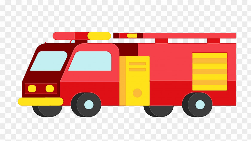 Commercial Vehicle Toy Fire Cartoon PNG