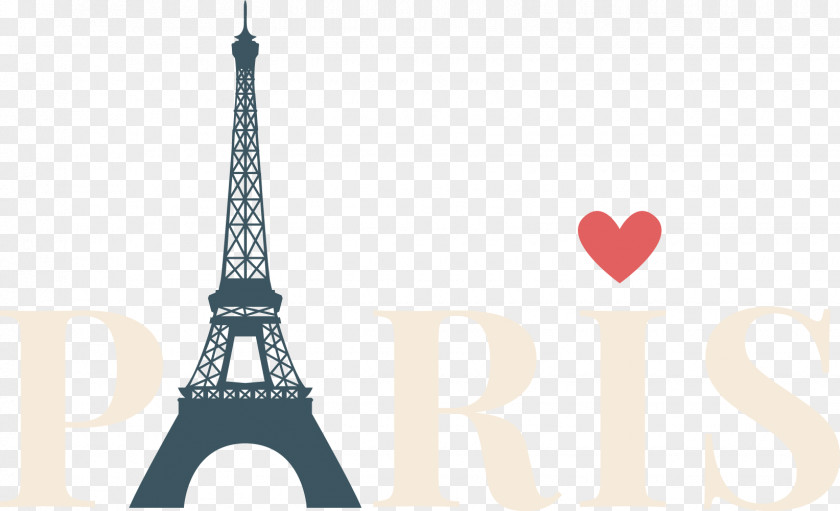 Paris Love Eiffel Tower Silhouette Clip Art PNG