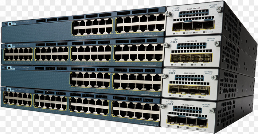 Switch Cisco Catalyst Network Systems Gigabit Ethernet Port PNG