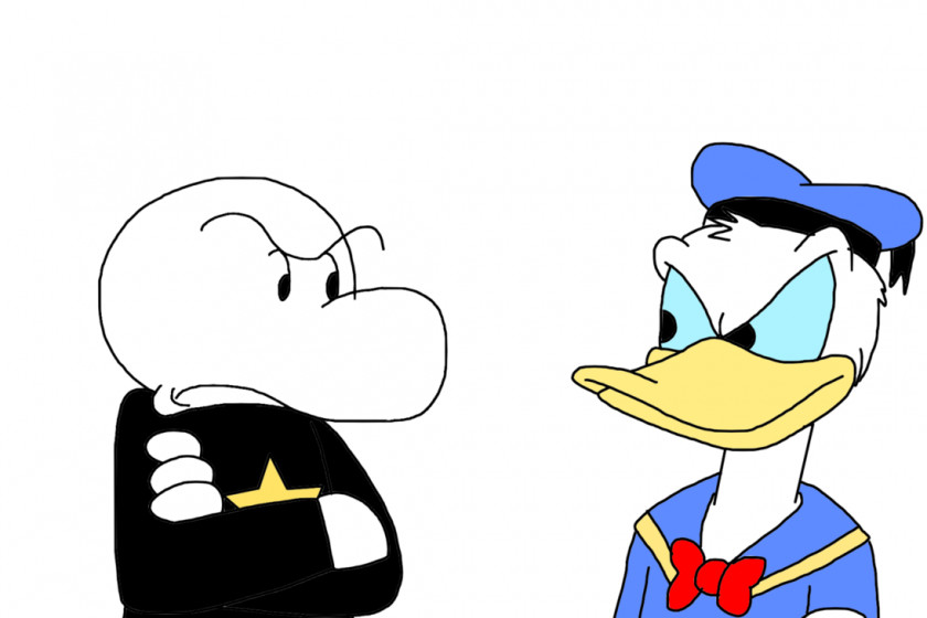 Donald Duck Goofy Oswald The Lucky Rabbit Bone PNG