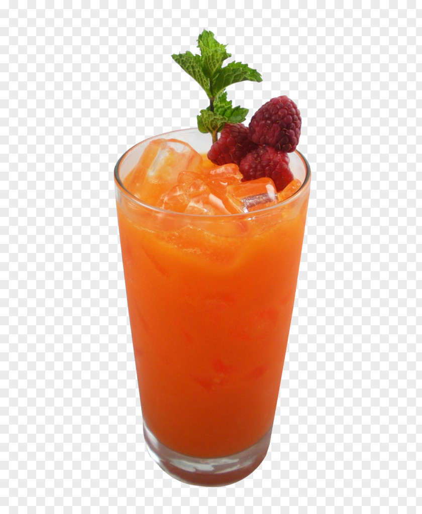 Orange Blossom Drink Juice Strawberry Cocktail Garnish Sea Breeze PNG
