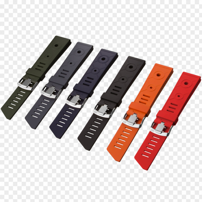 RUBBER Watch Strap Natural Rubber Bands Silicone PNG