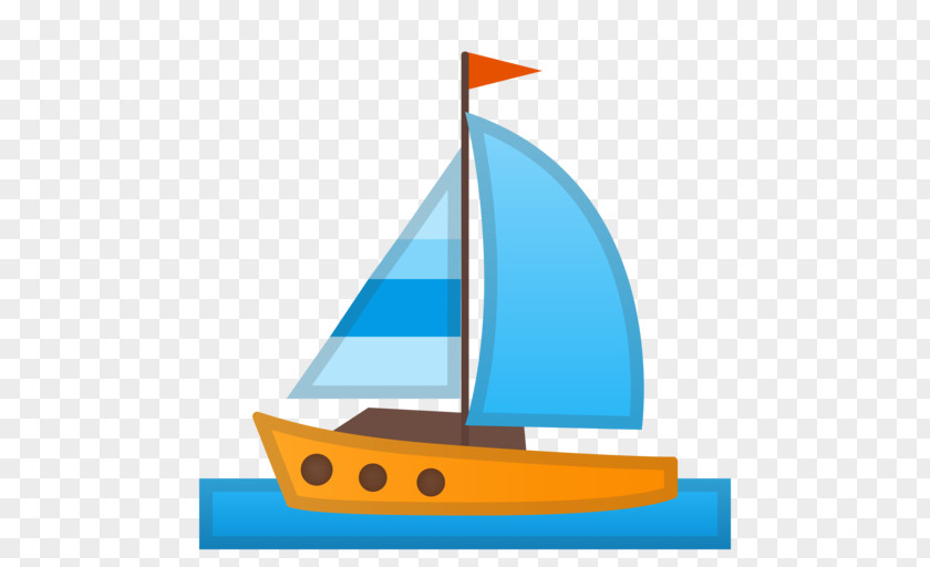 Sail Sailboat Emoji PNG