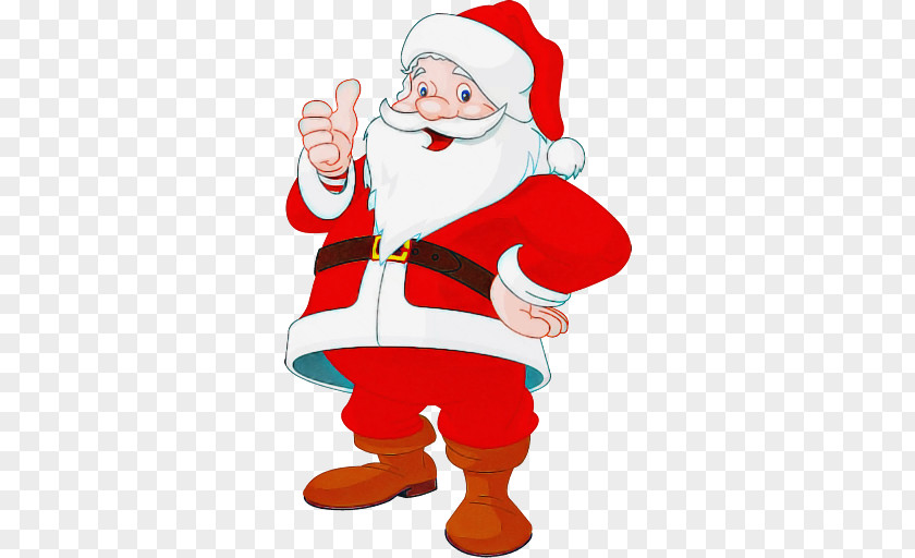 Thumb Christmas Santa Claus PNG