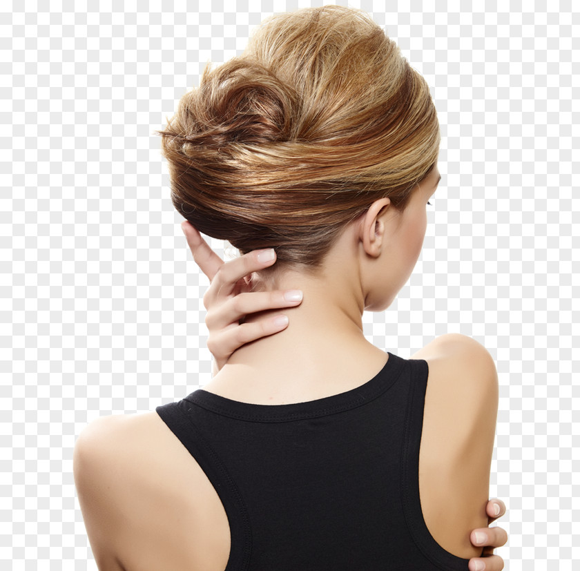 Bun Updo Hairstyle Tattoo PNG