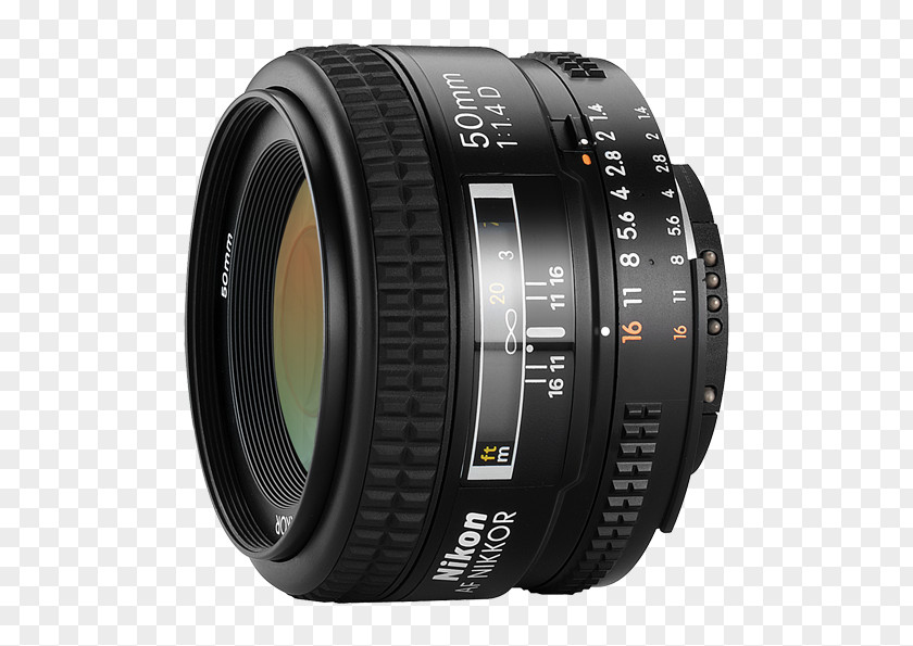 Camera Lens Nikon AF Nikkor 50 Mm F/1.8D AF-S 50mm F/1.4G F/1.4D PNG