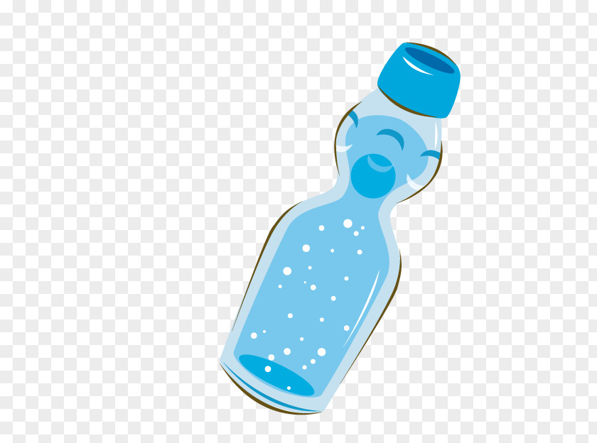 Mineral Water Soft Drink Bottle PNG