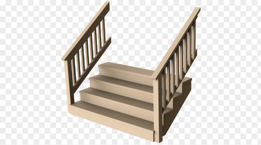 Staircase Model Stairs Porch Deck Architectural Engineering Handrail PNG