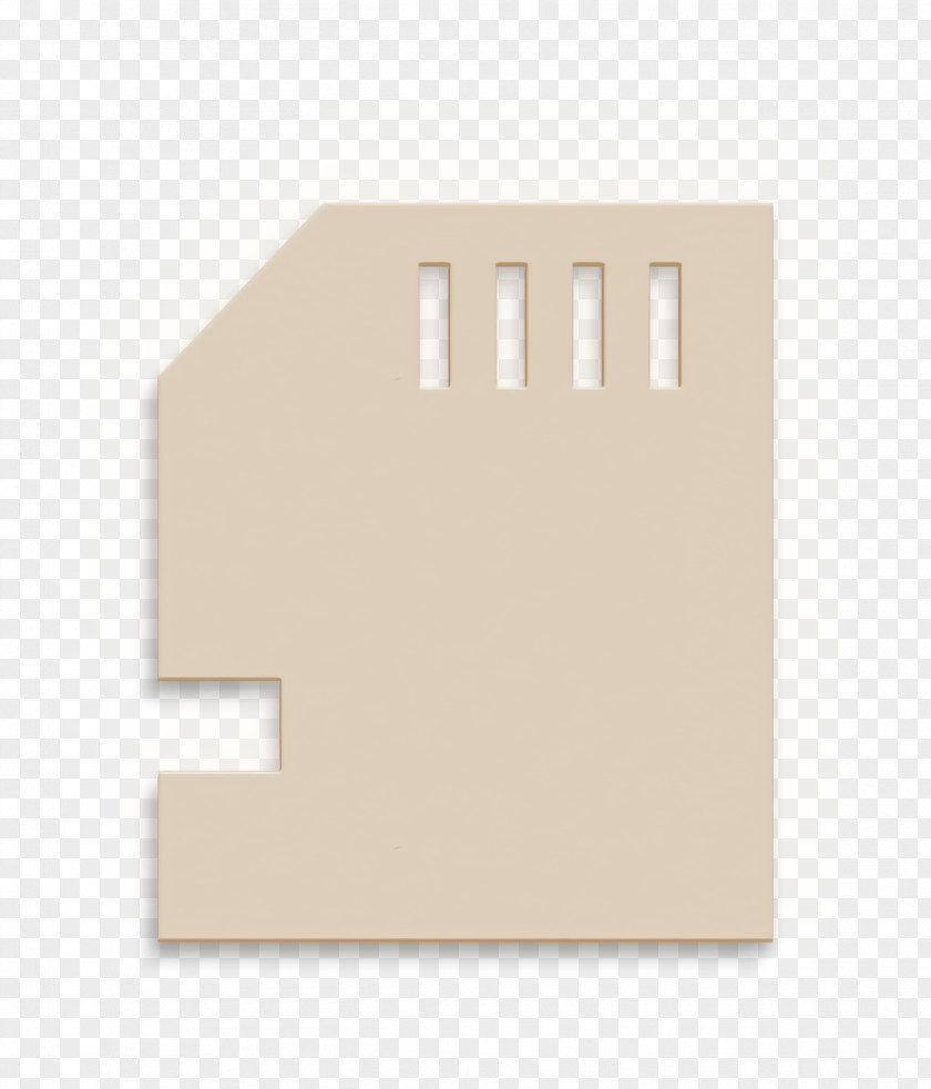 Technology Rectangle Card Icon Device Memory PNG