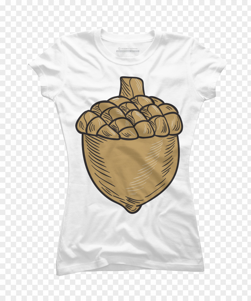 Acorn T-shirt Design By Humans Drawing Clothing PNG