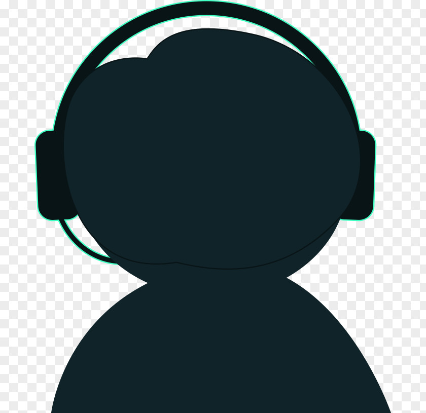 Buddy Reading Headphones Product Design Clip Art Silhouette Line PNG