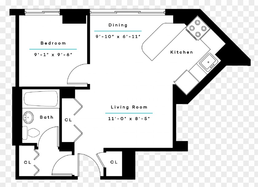 Furniture Floor Plan Building Apartment Paper Service PNG