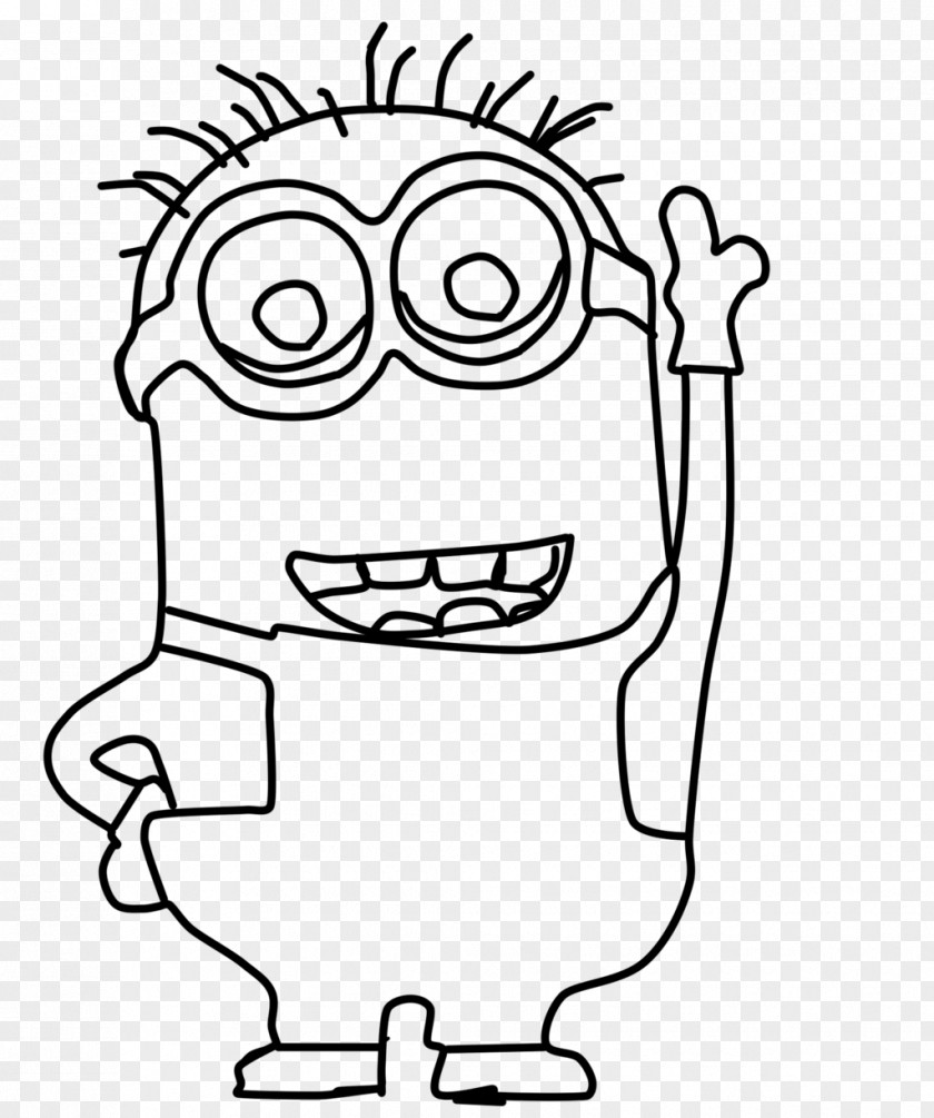 Minions Bob The Minion Dave Stuart Coloring Book PNG