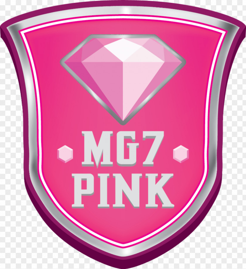 Mobile Legend Logo Brand Pink M Font PNG
