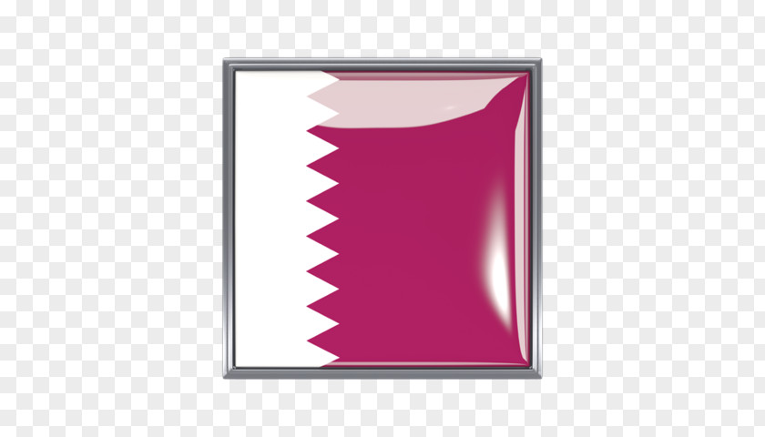 Qatar Flag Rectangle Picture Frames PNG
