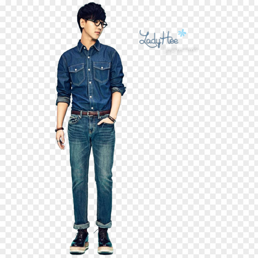 Super Junior Jeans Denim PNG