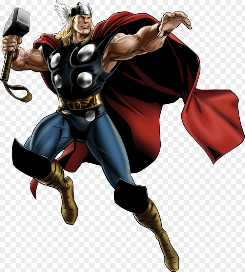 Thor Transparent Marvel: Avengers Alliance Hulk Iron Man Marvel Comics PNG