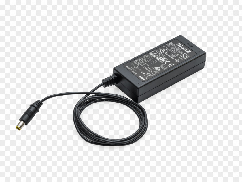 Bicycle AC Adapter Battery Charger Power Converters BionX PNG