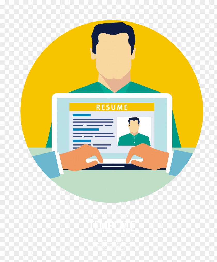 Business Man Information Icon PNG