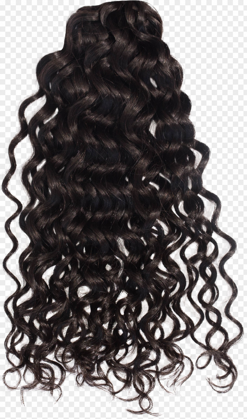 Curly Artificial Hair Integrations Wig Hairstyle PNG