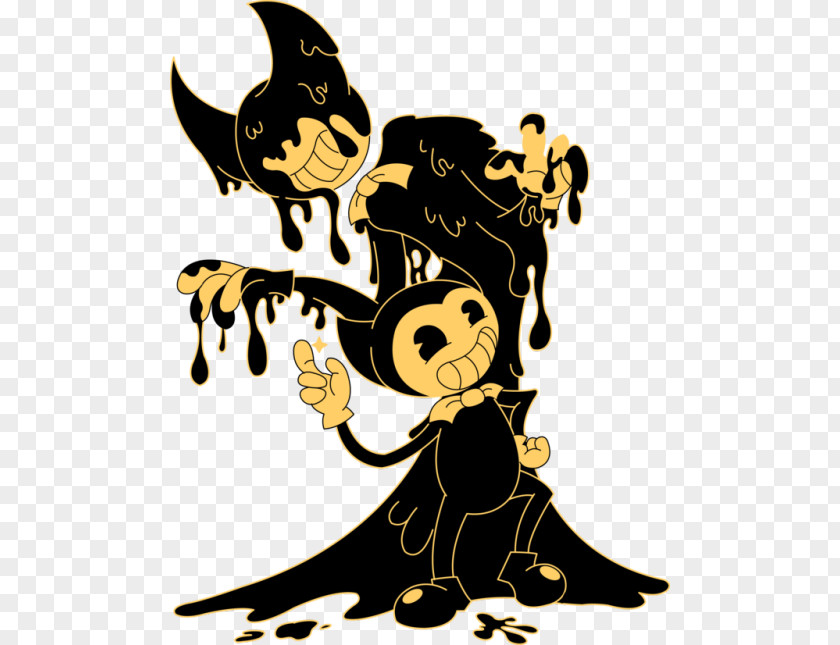 Decisive Battle Double Eleven Bendy And The Ink Machine Drawing Lead PNG