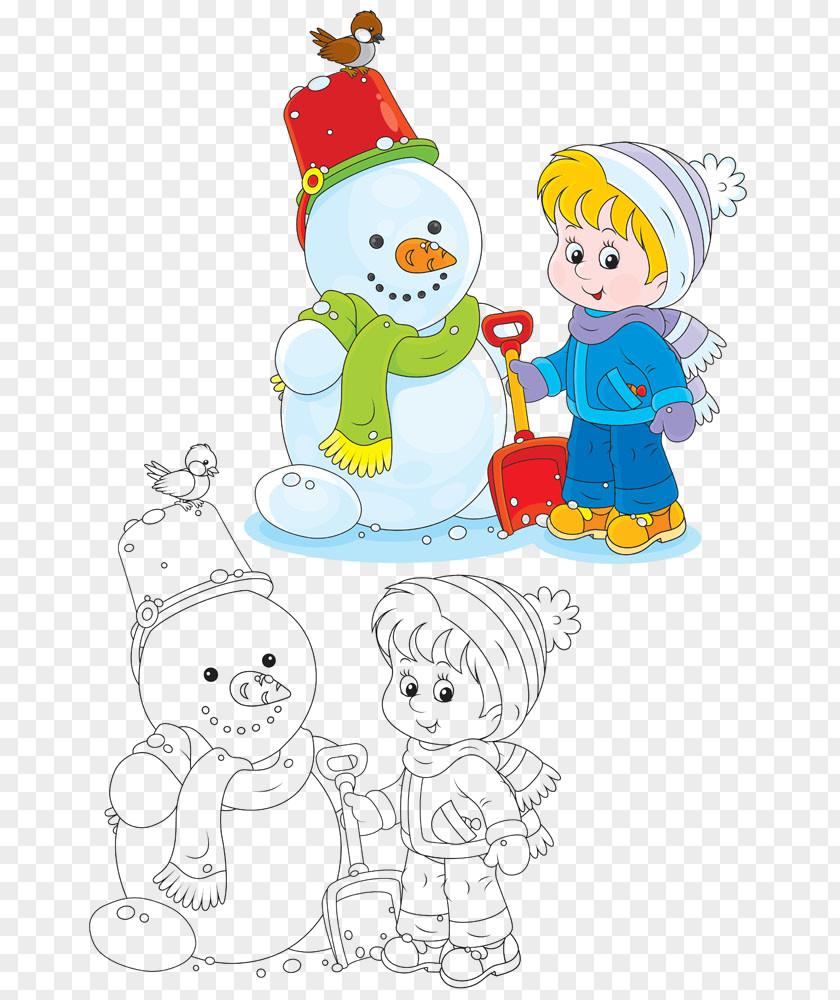 Cartoon Holiday Ornament Happy Child PNG