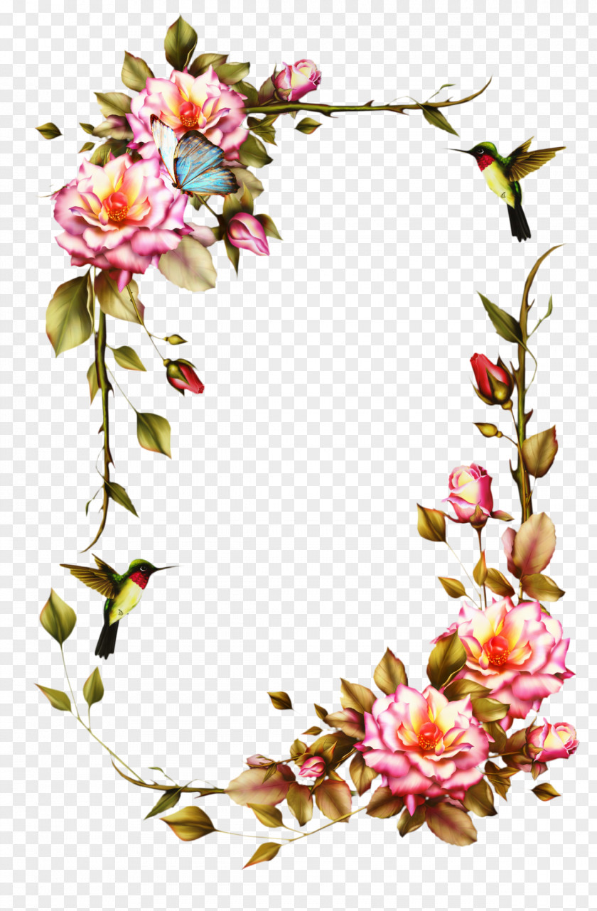 Picture Frames Flower Frame Clip Art Rose PNG