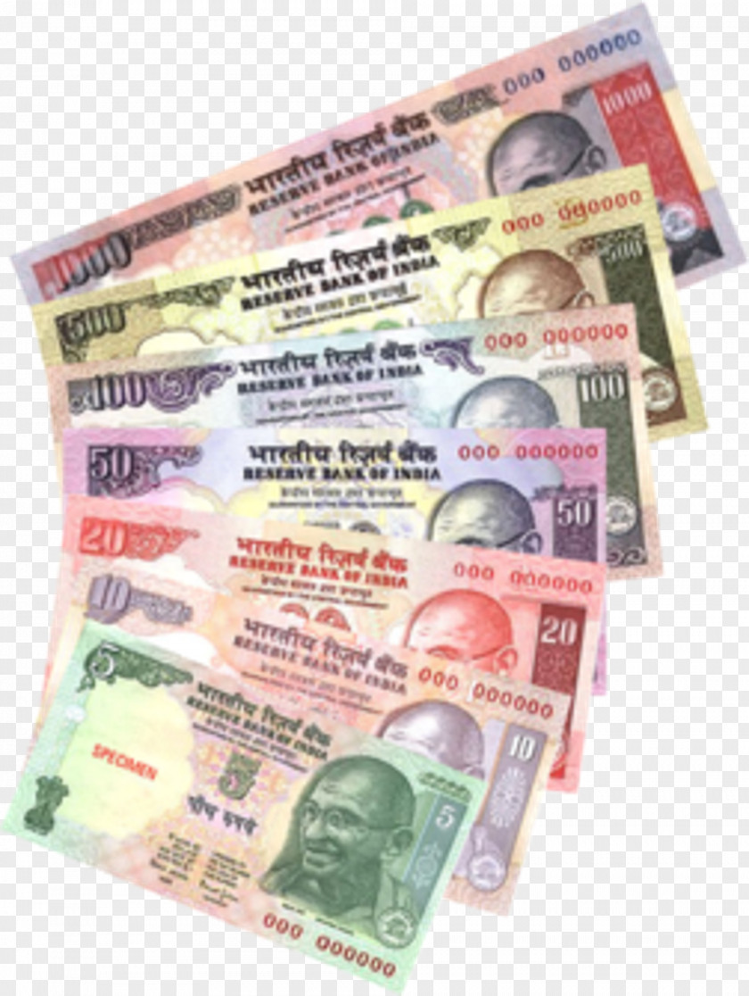 Rupee 2016 Indian Banknote Demonetisation Mahatma Gandhi Series Currency PNG
