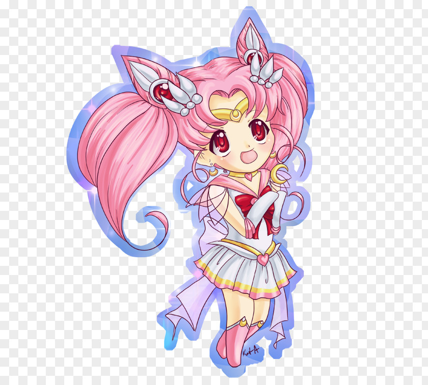 Sailor Moon Chibiusa Tuxedo Mask Art ChibiChibi PNG