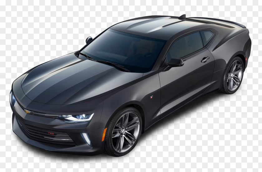 Chevrolet Camaro RS Black Car 2016 Ford Mustang General Motors PNG